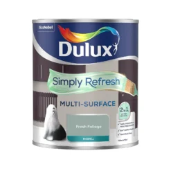 Dulux Simply Refresh Multi Surface Eggshell Paint Fresh Foliage - 750ml -Outlet Home Harmony Store 14272805 2025036375837346