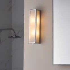 Daltra Large Bathroom Wall Light - Chrome Effect