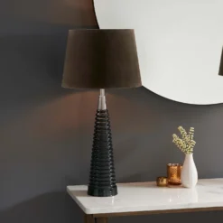 Fearn Table Lamp - Charcoal -Outlet Home Harmony Store 14301810 8765038437934269