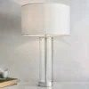 Gills Table Lamp - Nickel Effect