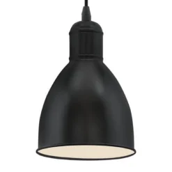 Eglo Priddy Pendant Ceiling Light - Black -Outlet Home Harmony Store 14302969 5075038223672232