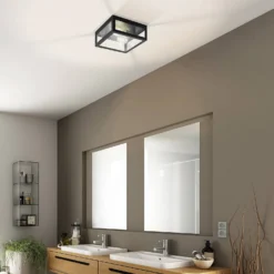 Eglo Amezola 2 Lamp Bathroom Ceiling/Wall Light -Outlet Home Harmony Store 14302976 1425038223143815