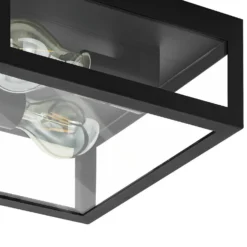 Eglo Amezola 2 Lamp Bathroom Ceiling/Wall Light -Outlet Home Harmony Store 14302976 7805038223210604