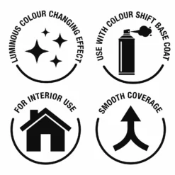 Rust-Oleum Colour Shift Spray Paint Cosmic Blue - 150ml -Outlet Home Harmony Store 14606462 1975053511329635