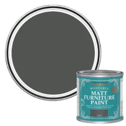 Rust-Oleum Matt Furniture Paint Graphite - 125ml